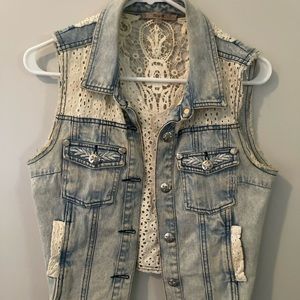 Miss Me Denim Vest
